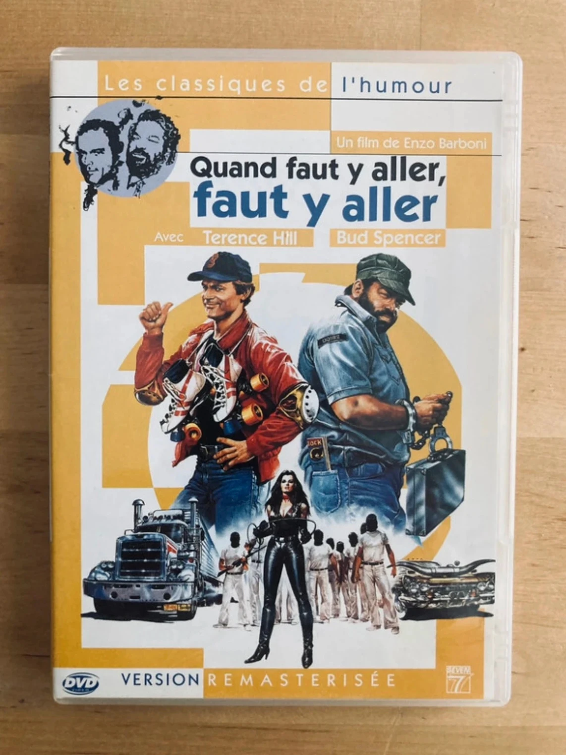 DVD Quand faut y aller faut y aller Terrence Hill Bud Spencer.